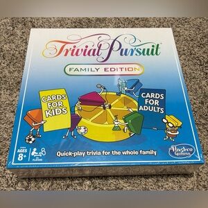 Trivial Pursuit- Family Edition - Brand new, never opened